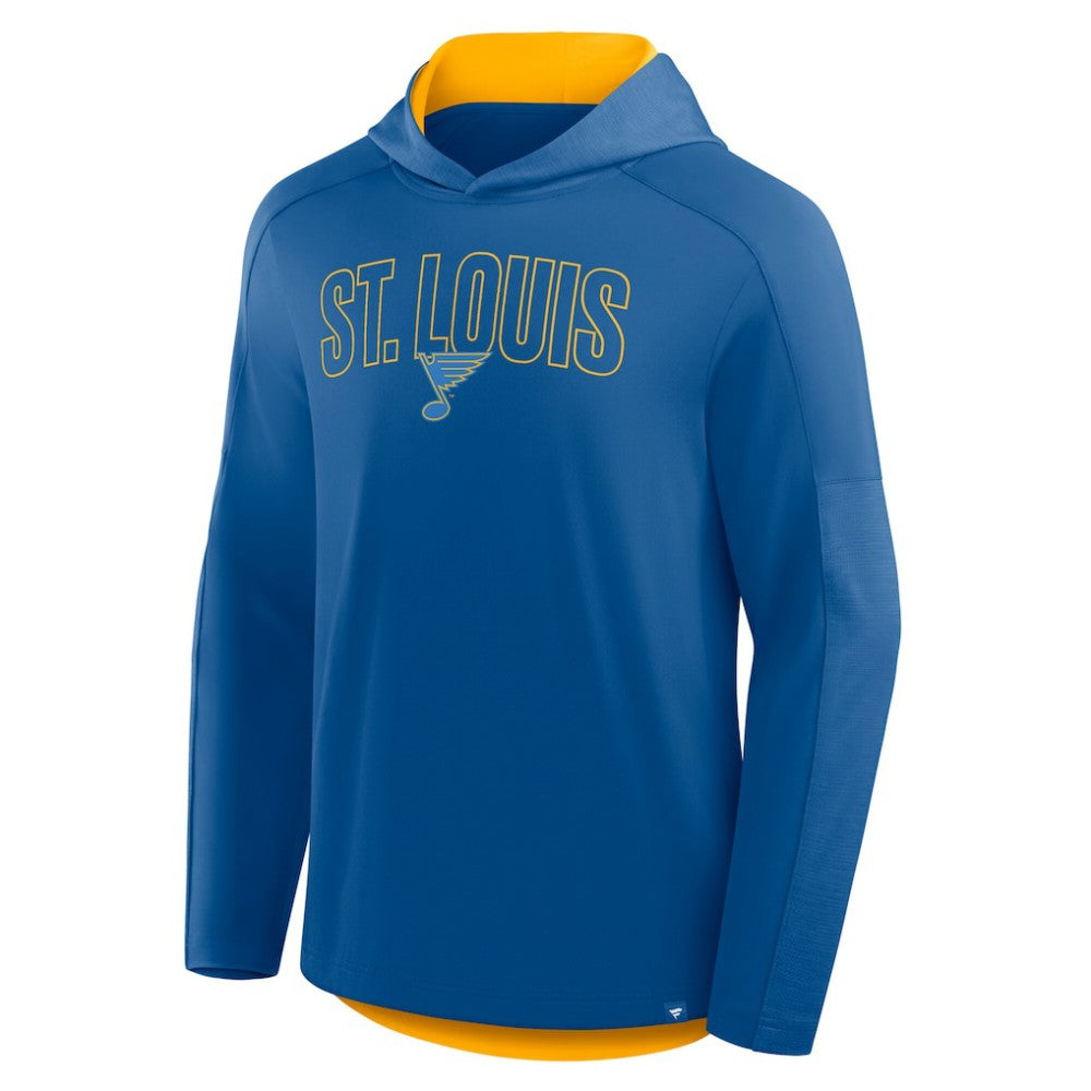 St. Louis Blues Fanatics Penalty Shot Long Sleeve Hoodie T-Shirt -  NHL T-shirts