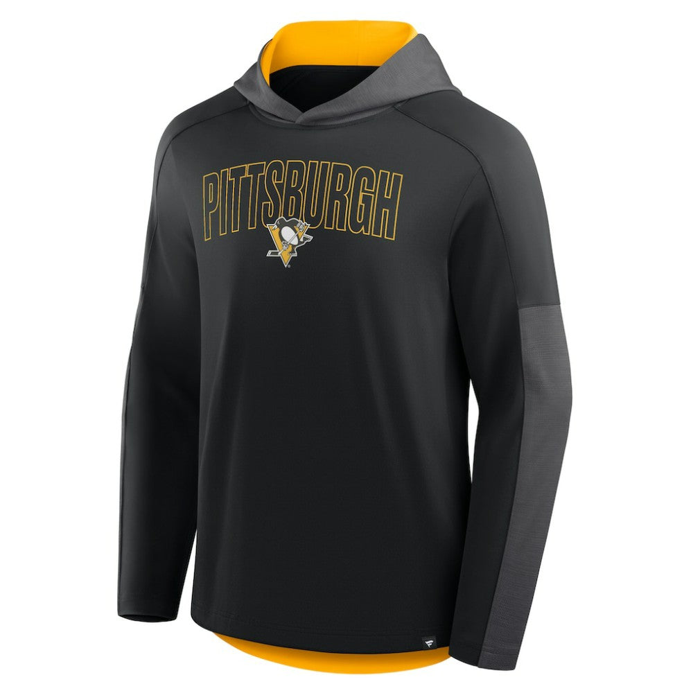 Pittsburgh Penguins Fanatics Penalty Shot Long Sleeve Hoodie T-Shirt -  NHL T-shirts