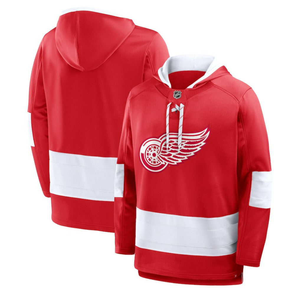 Detroit Red Wings Fanatics Prime Time Fleece Hoodie -  NHL Hoodies