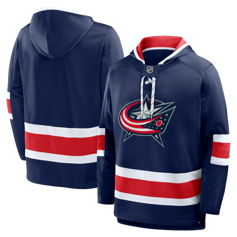 Columbus Blue Jackets Fanatics Prime Time Fleece Hoodie -  NHL Hoodies