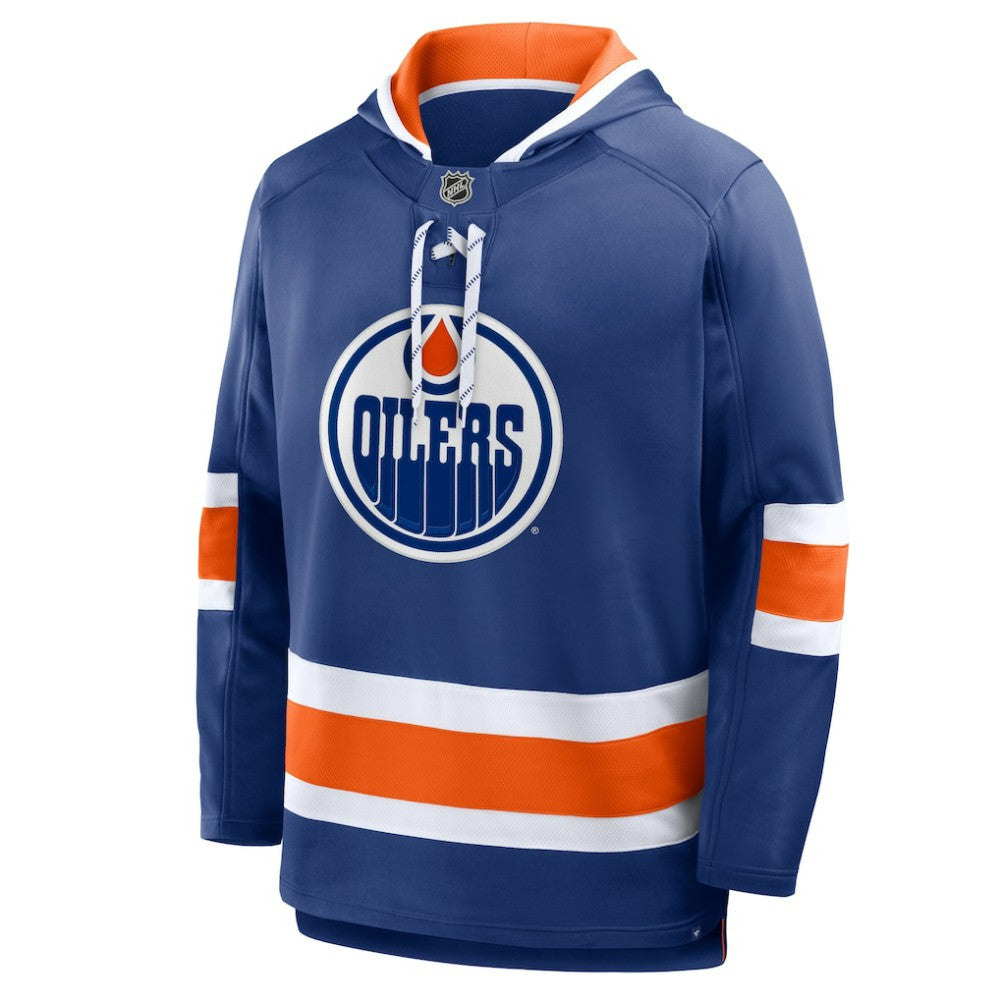 Edmonton Oilers Fanatics Prime Time Fleece Hoodie -  NHL Hoodies