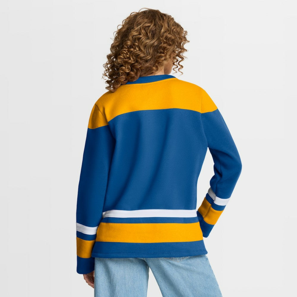 St. Louis Blues Fanatics Women's Icing Long Sleeve Lace Up Sweatshirt -  NHL Sweatshirts