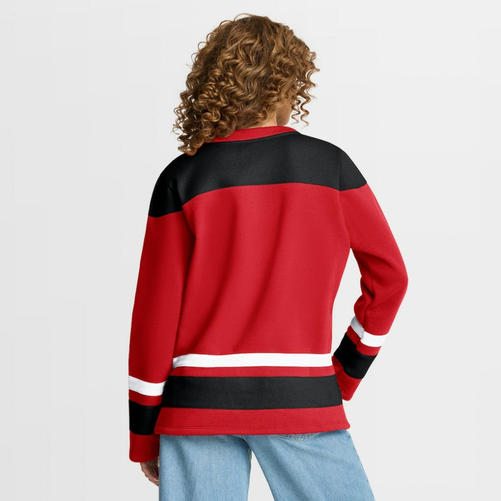 Chicago Blackhawks Fanatics Women's Icing Long Sleeve Lace Up Sweatshirt -  NHL Sweatshirts