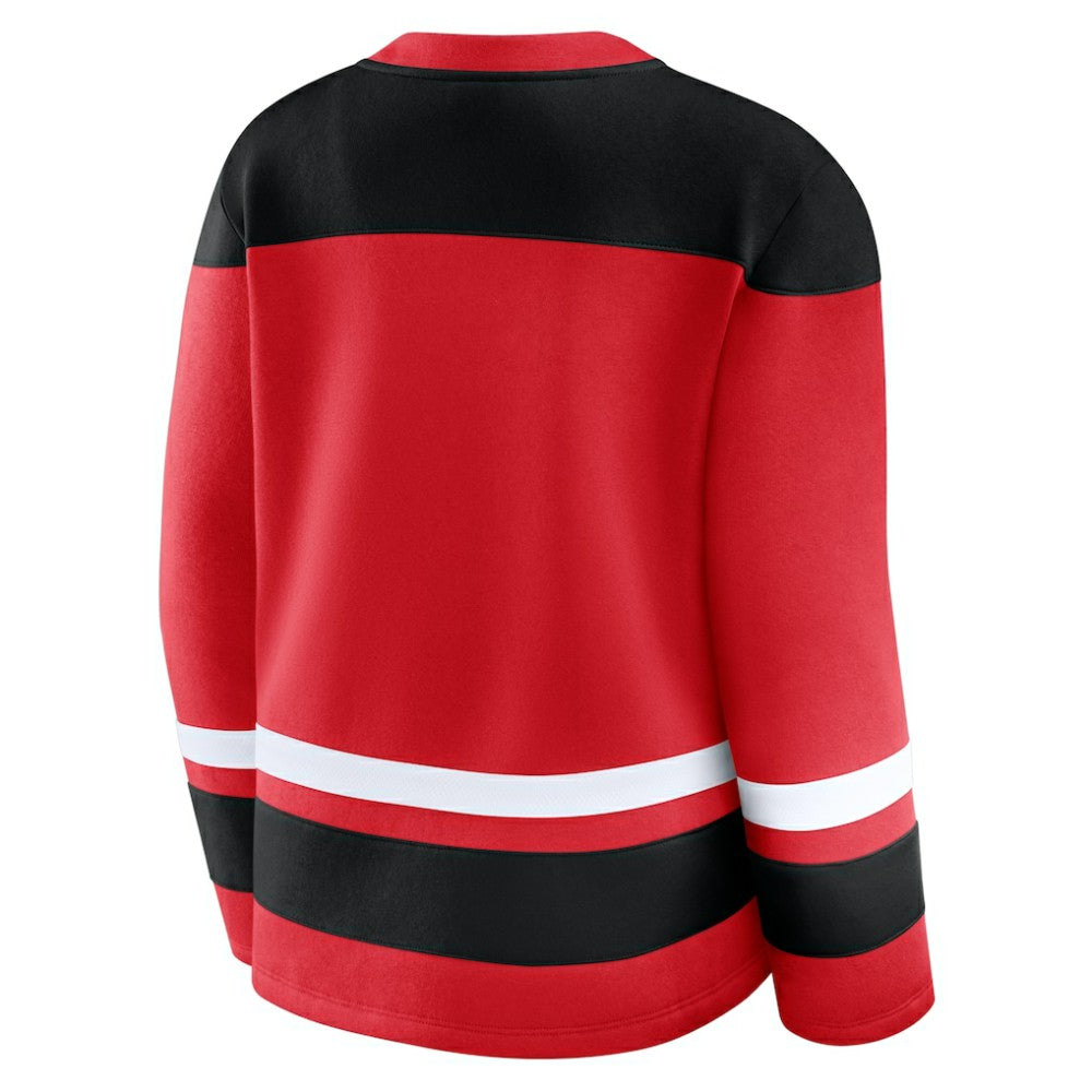 Chicago Blackhawks Fanatics Women's Icing Long Sleeve Lace Up Sweatshirt -  NHL Sweatshirts
