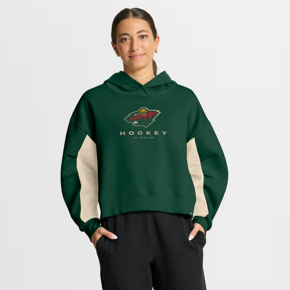 Minnesota Wild Fanatics Women's Back Check Boxy Hoodie -  NHL Hoodies