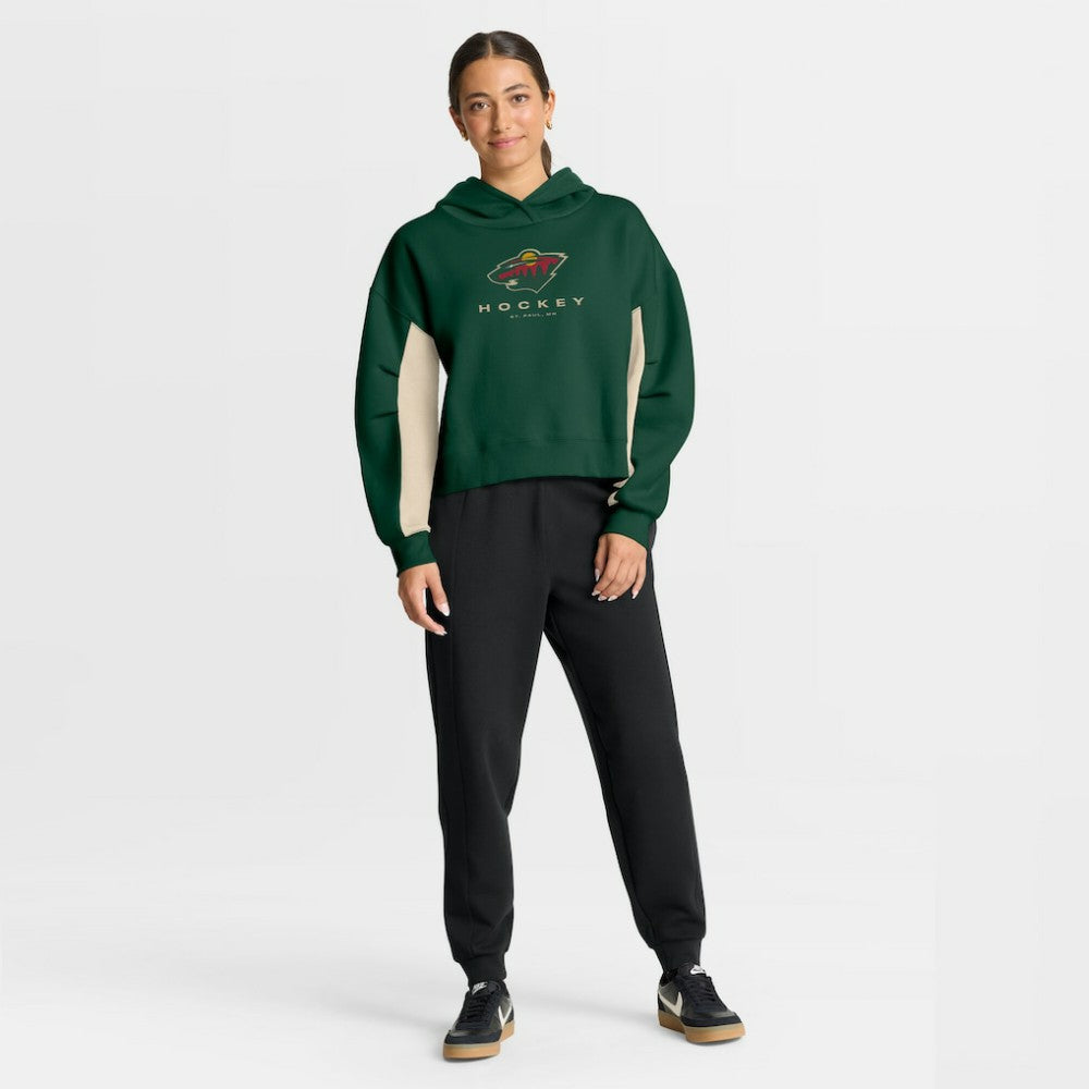 Minnesota Wild Fanatics Women's Back Check Boxy Hoodie -  NHL Hoodies