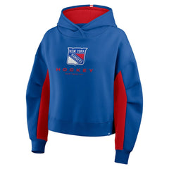 New York Rangers Fanatics Women's Back Check Boxy Hoodie -  NHL Hoodies
