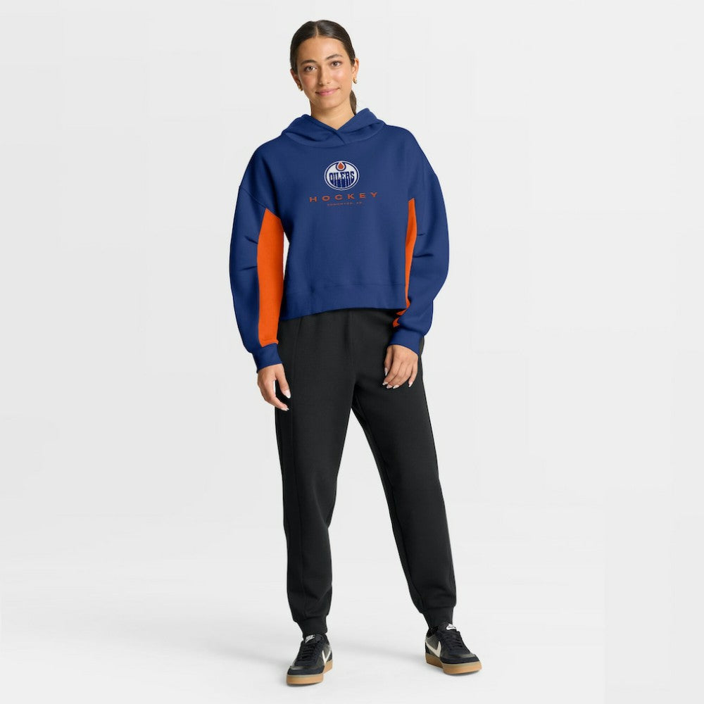 Edmonton Oilers Fanatics Women's Back Check Boxy Hoodie -  NHL Hoodies