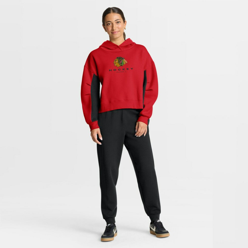 Chicago Blackhawks Fanatics Women's Back Check Boxy Hoodie -  NHL Hoodies