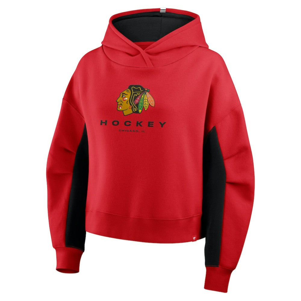 Chicago Blackhawks Fanatics Women's Back Check Boxy Hoodie -  NHL Hoodies