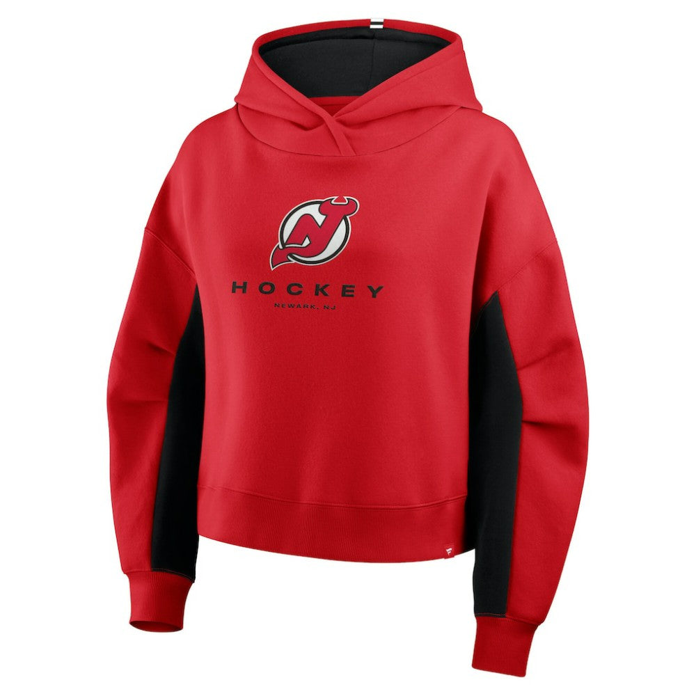 New Jersey Devils Fanatics Women's Back Check Boxy Hoodie -  NHL Jerseys