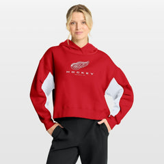 Detroit Red Wings Fanatics Women's Back Check Boxy Hoodie -  NHL Hoodies