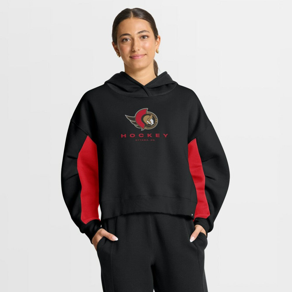 Ottawa Senators Fanatics Women's Back Check Boxy Hoodie -  NHL Hoodies