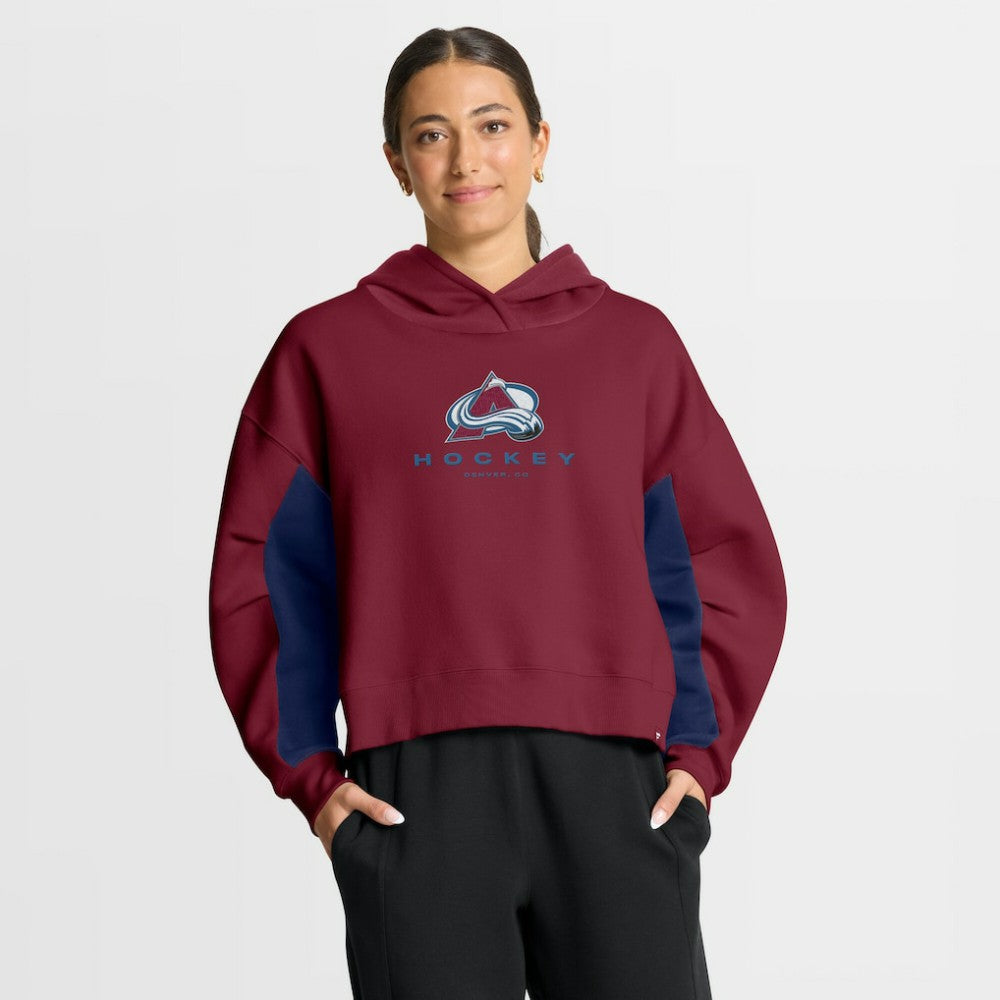 Colorado Avalanche Fanatics Women's Back Check Boxy Hoodie -  NHL Hoodies