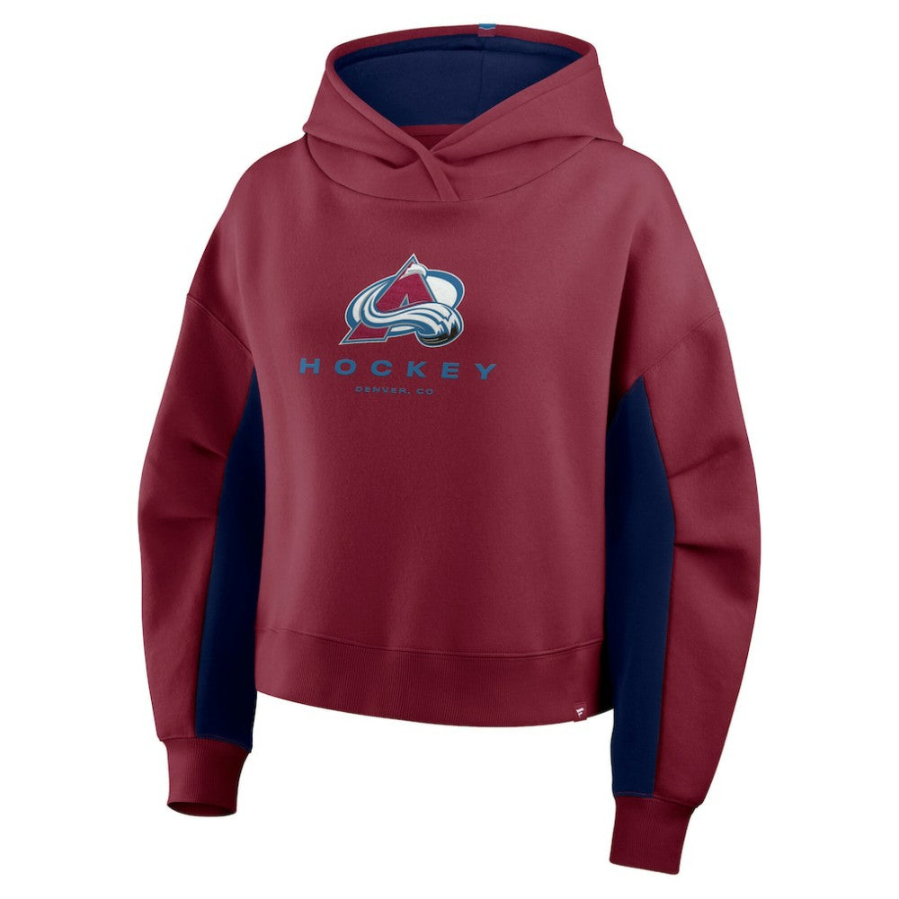 Colorado Avalanche Fanatics Women's Back Check Boxy Hoodie -  NHL Hoodies