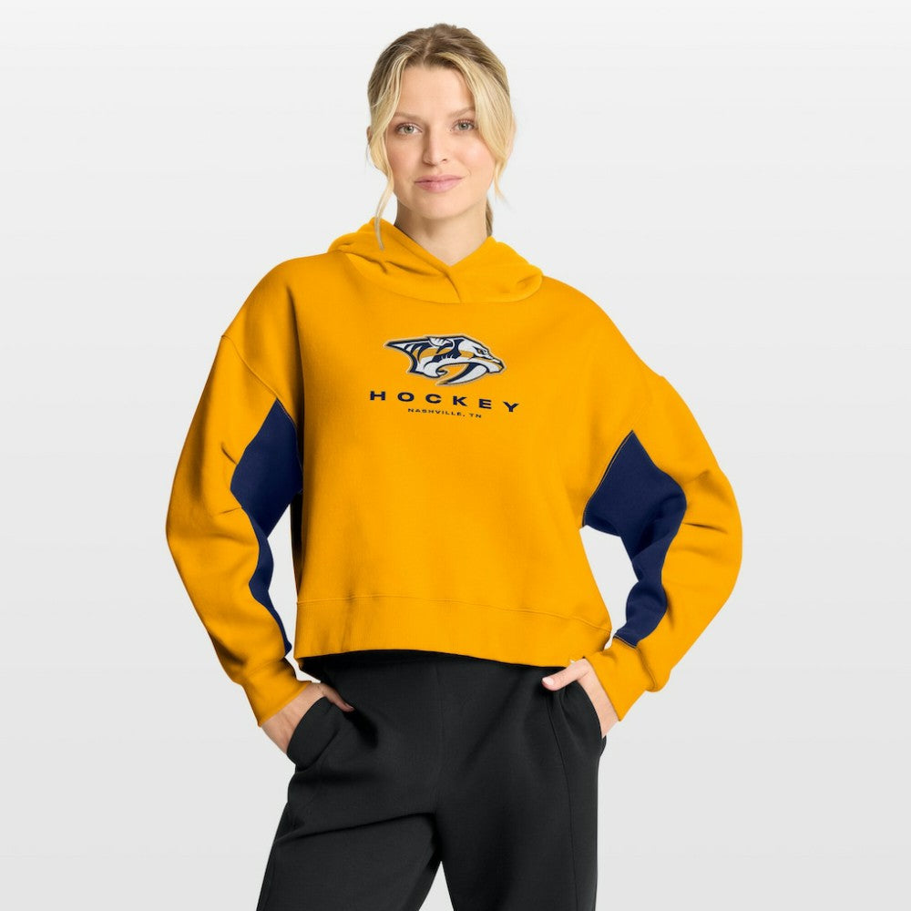 Nashville Predators Fanatics Women's Back Check Boxy Hoodie -  NHL Hoodies