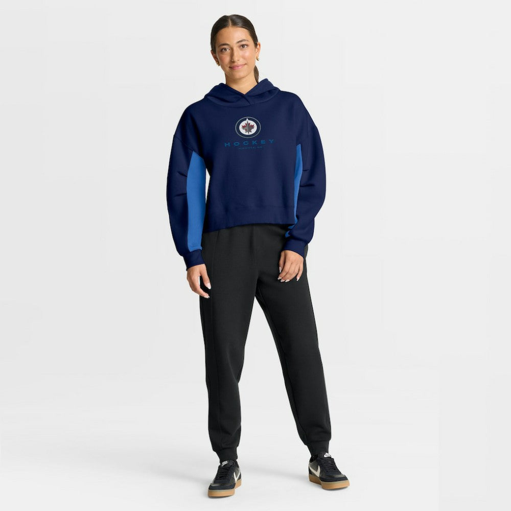 Winnipeg Jets Fanatics Women's Back Check Boxy Hoodie -  NHL Hoodies