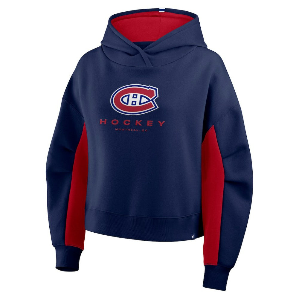 Montreal Canadiens Fanatics Women's Back Check Boxy Hoodie -  NHL Hoodies
