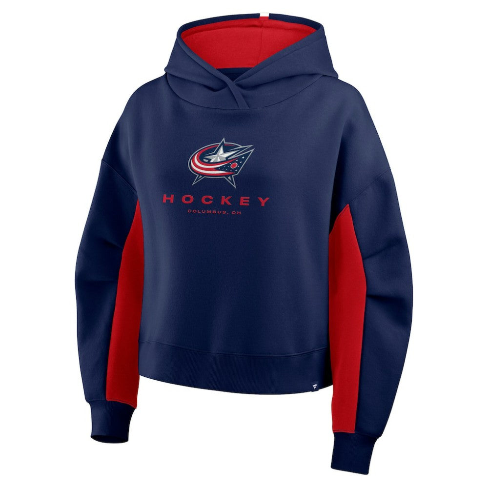 Columbus Blue Jackets Fanatics Women's Back Check Boxy Hoodie -  NHL Hoodies
