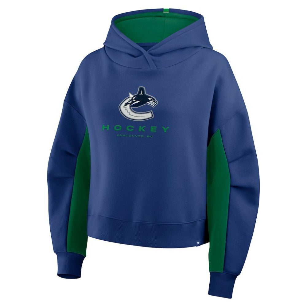 Vancouver Canucks Fanatics Women's Back Check Boxy Hoodie -  NHL Hoodies