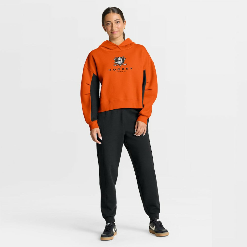 Anaheim Ducks Fanatics Women's Back Check Boxy Hoodie -  NHL Hoodies