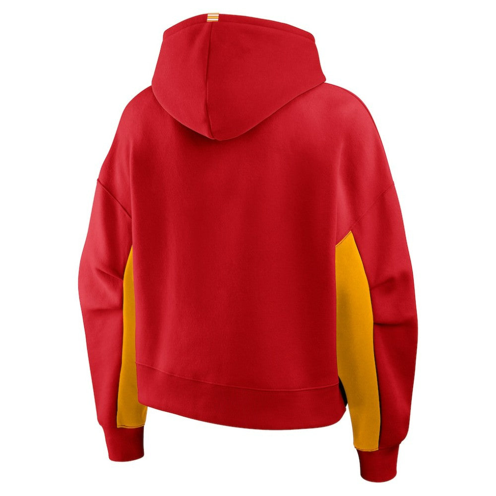 Calgary Flames Fanatics Women's Back Check Boxy Hoodie -  NHL Hoodies