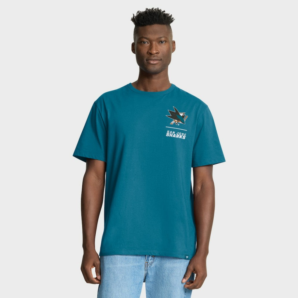San Jose Sharks Fanatics Crash The Net Legacy T-Shirt -  NHL T-shirts