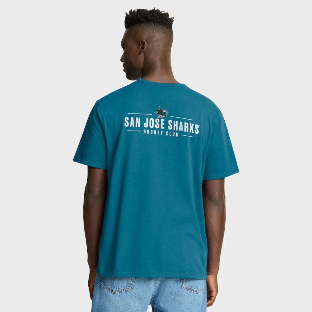 San Jose Sharks Fanatics Crash The Net Legacy T-Shirt -  NHL T-shirts