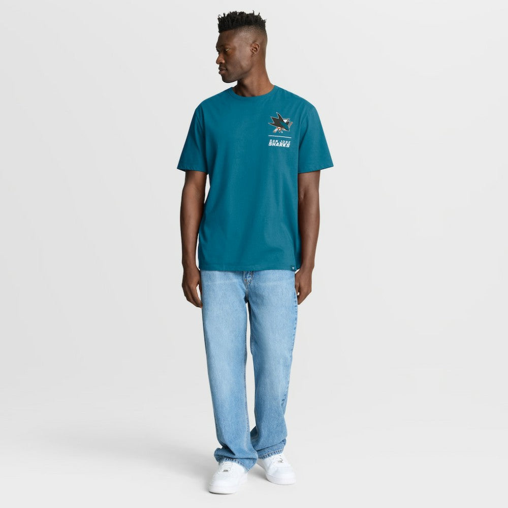 San Jose Sharks Fanatics Crash The Net Legacy T-Shirt -  NHL T-shirts