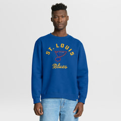 St. Louis Blues Fanatics Vintage Stickler Sweatshirt -  NHL Sweatshirts