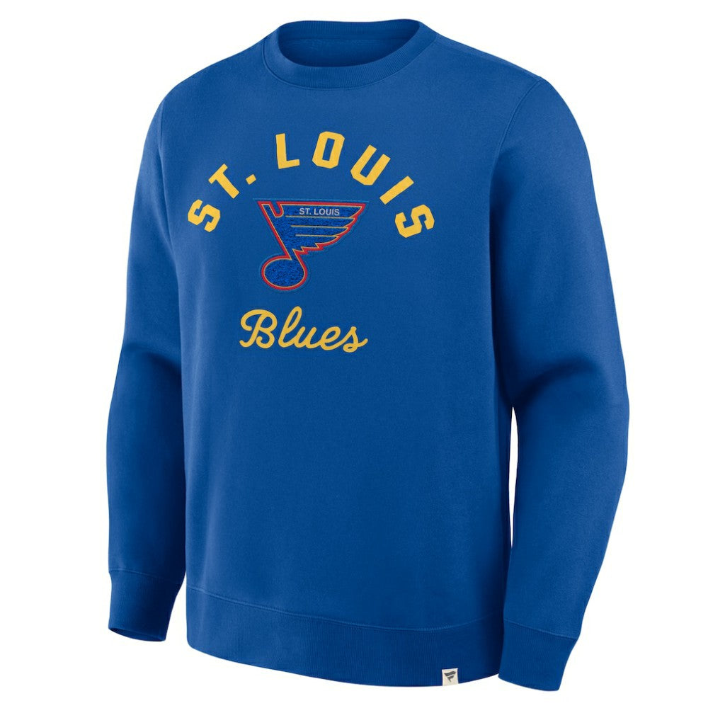 St. Louis Blues Fanatics Vintage Stickler Sweatshirt -  NHL Sweatshirts