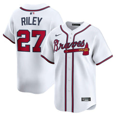 Austin Riley Atlanta Braves Nike Home Limited Player Jersey - MLB Jerseys