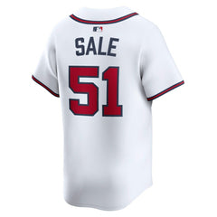 Chris Sale Atlanta Braves Nike Home Limited Player Jersey - MLB Jerseys