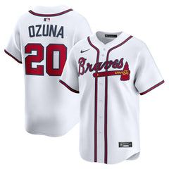 Marcell Ozuna Atlanta Braves Nike Home Limited Player Jersey - MLB Jerseys