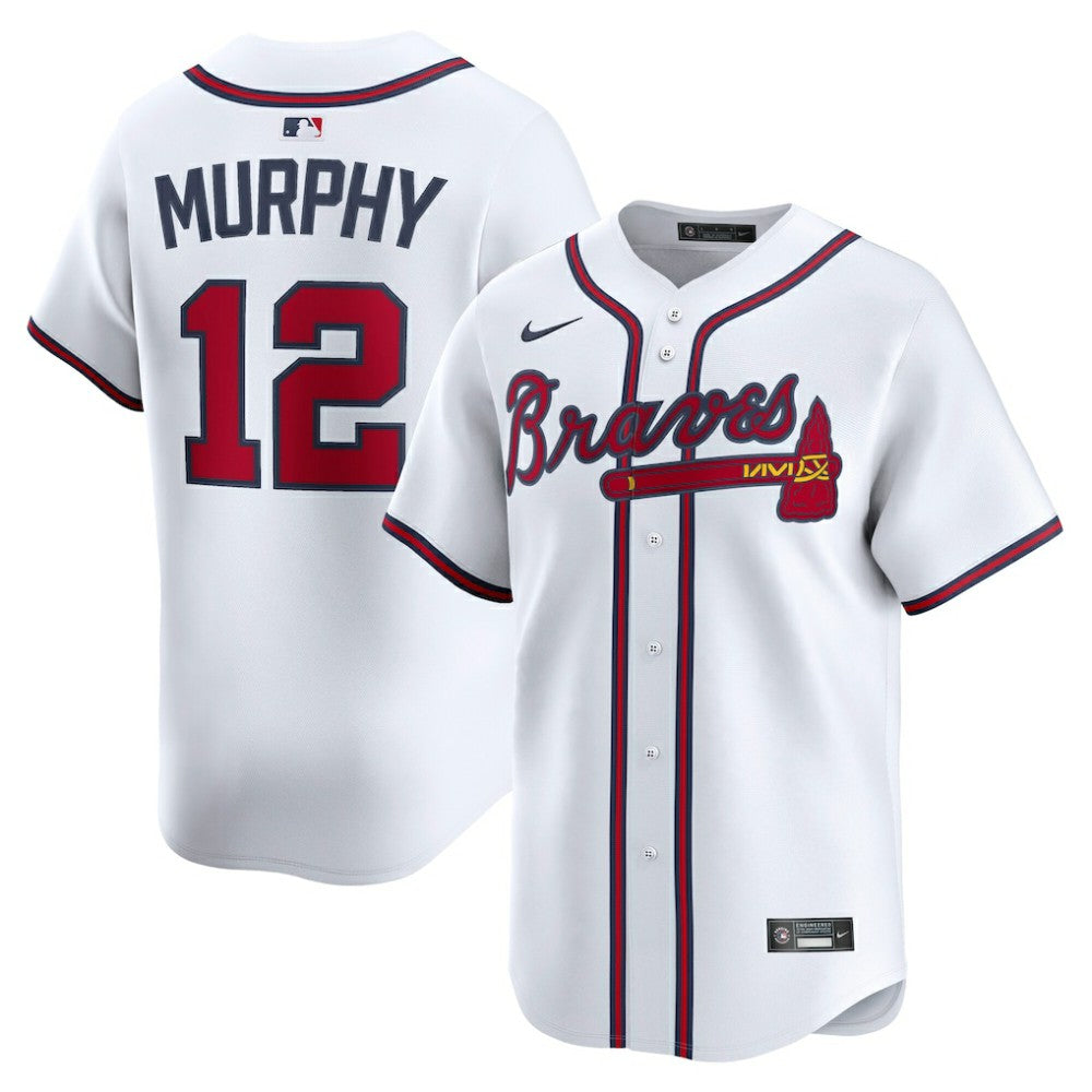 Sean Murphy Atlanta Braves Nike Home Limited Player Jersey - MLB Jerseys