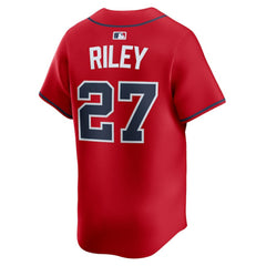 Austin Riley Atlanta Braves Nike Alternate Limited Player Jersey - MLB Jerseys