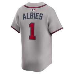 Ozzie Albies Atlanta Braves Nike Road Limited Player Jersey - MLB Jerseys