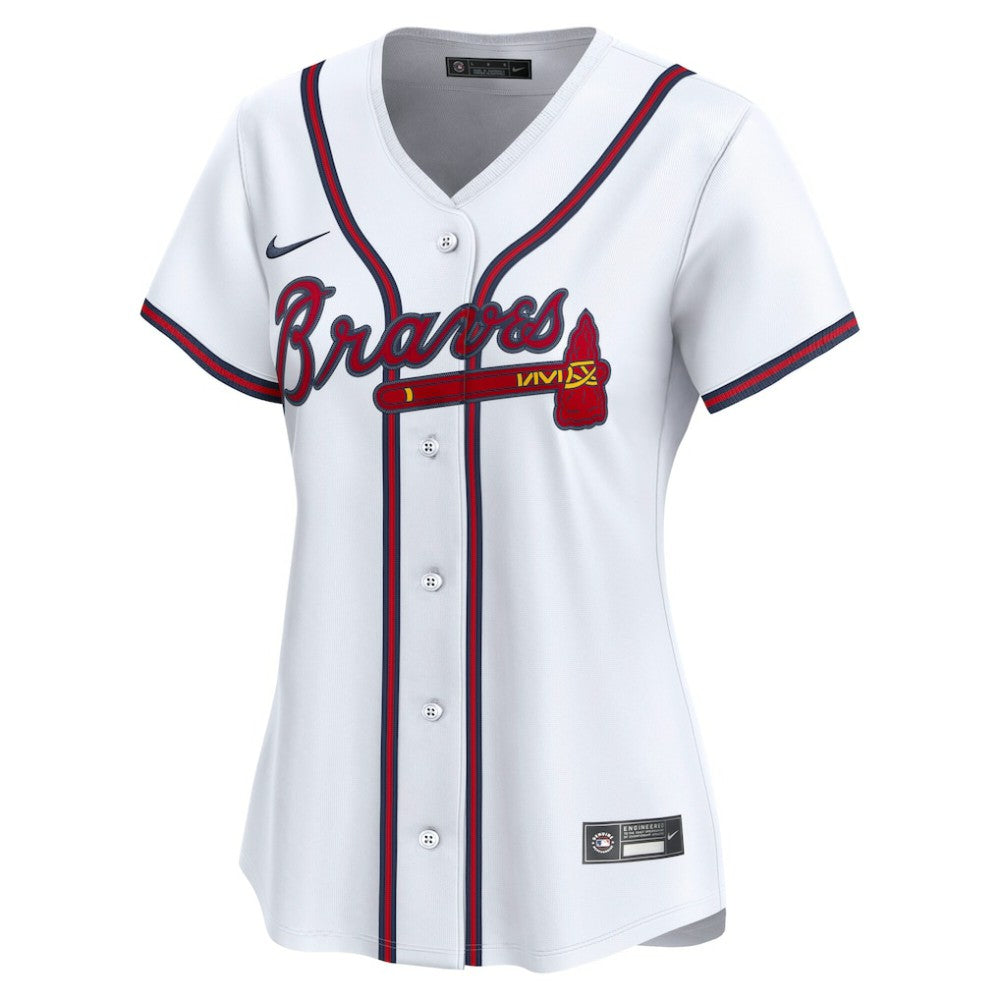 Spencer Strider Atlanta Braves Nike Women's Home Limited Player Jersey - MLB Jerseys
