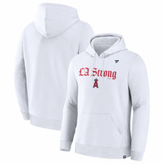 Los Angeles Angels Fanatics Unisex LA Strong Premium Fleece Pullover Hoodie - MLB Hoodies