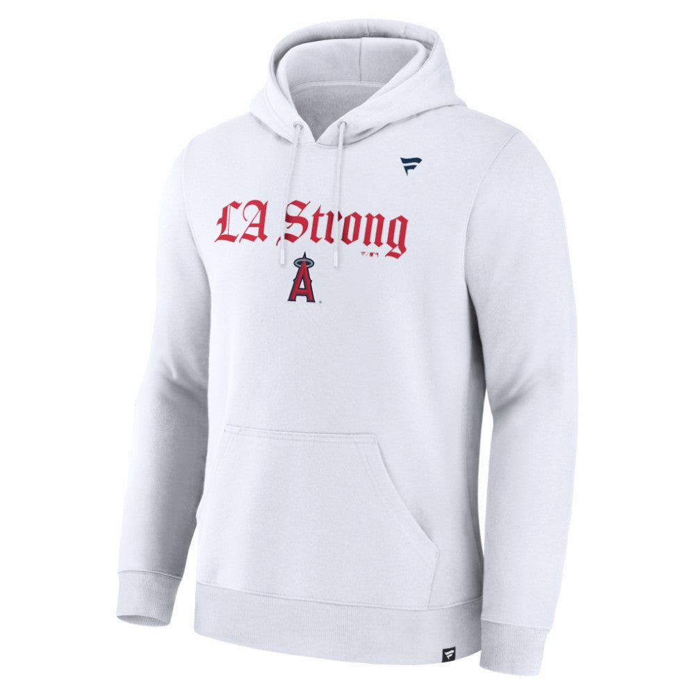 Los Angeles Angels Fanatics Unisex LA Strong Premium Fleece Pullover Hoodie - MLB Hoodies