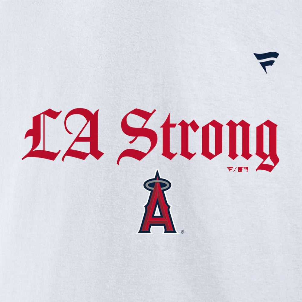 Los Angeles Angels Fanatics Unisex LA Strong Premium Fleece Pullover Hoodie - MLB Hoodies