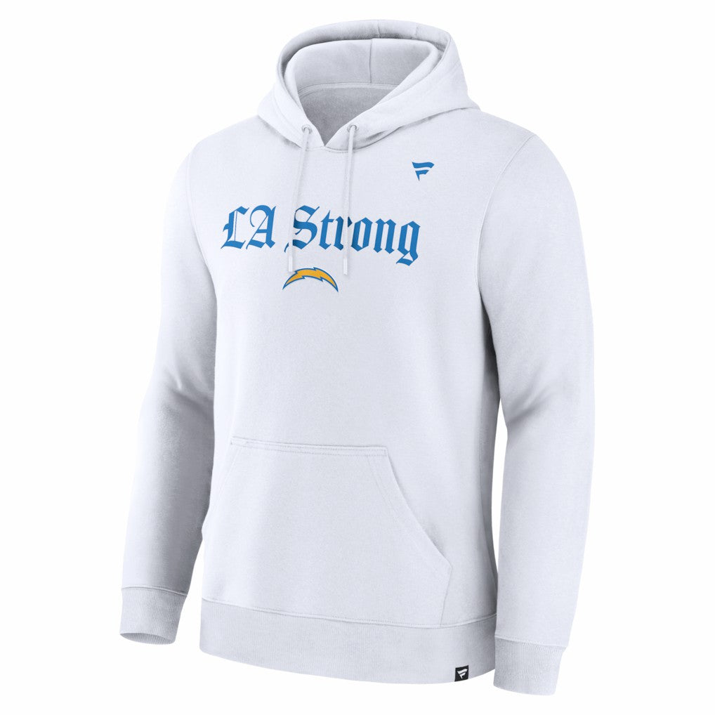 Los Angeles Chargers Unisex LA Strong Premium Fleece Pullover Hoodie | NFL Outlet