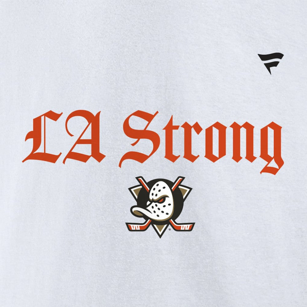 Anaheim Ducks Fanatics Unisex LA Strong Premium Fleece Pullover Hoodie -  NHL Hoodies