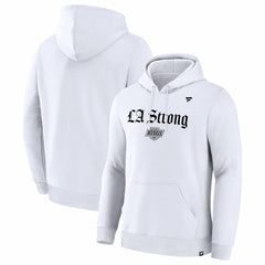 Los Angeles Kings Fanatics Unisex LA Strong Premium Fleece Pullover Hoodie -  NHL Hoodies