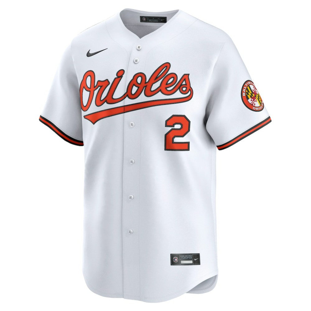 Gunnar Henderson Baltimore Orioles Nike Home Limited Player Jersey - MLB Jerseys