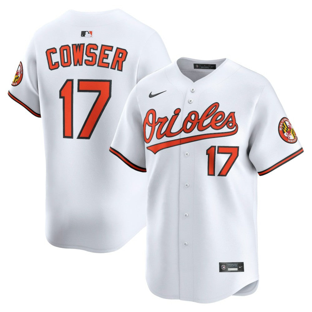 Colton Cowser Baltimore Orioles Nike Home Limited Player Jersey - MLB Jerseys