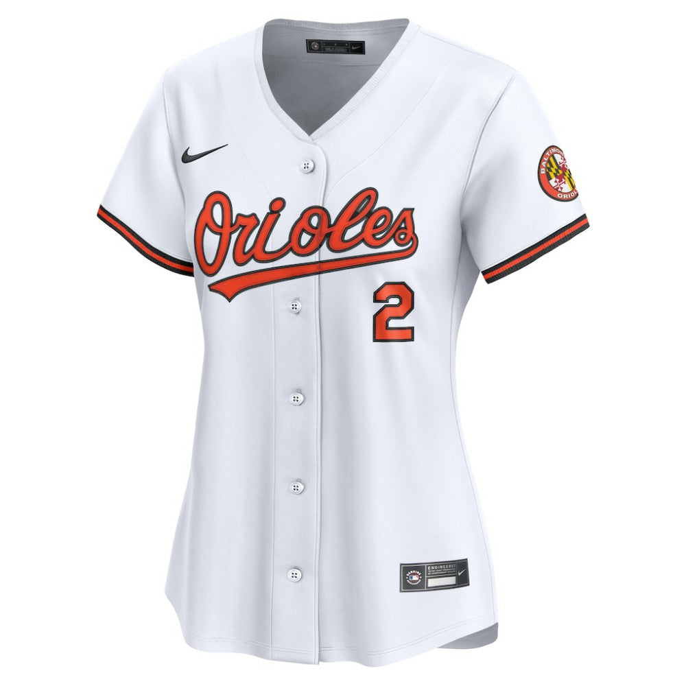 Gunnar Henderson Baltimore Orioles Nike Women's Home Limited Player Jersey - MLB Jerseys