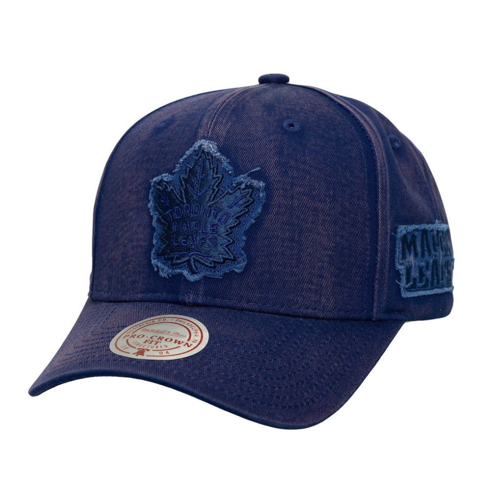 Toronto Maple Leafs Mitchell & Ness Downtown Snow Wash Pro-Crown Adjustable Hat -  NHL Hats