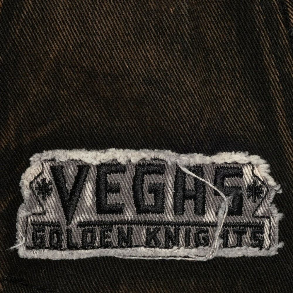 Vegas Golden Knights Mitchell & Ness Downtown Snow Wash Pro-Crown Adjustable Hat -  NHL Hats