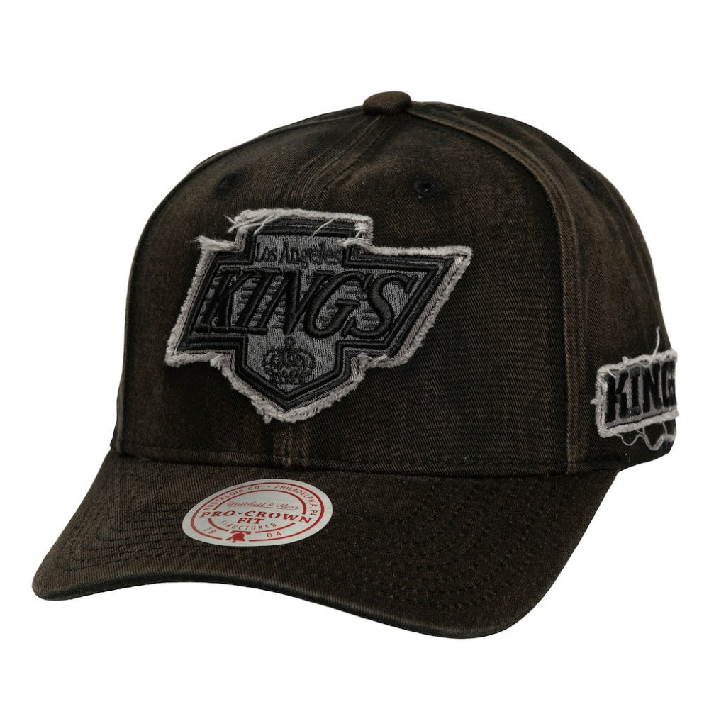 Los Angeles Kings Mitchell & Ness Downtown Snow Wash Pro-Crown Adjustable Hat -  NHL Hats